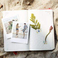 Travel Diary Memories Pictures Concept